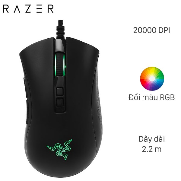 Chuột Có Dây Gaming Razer DeathAdder V2 Đen 